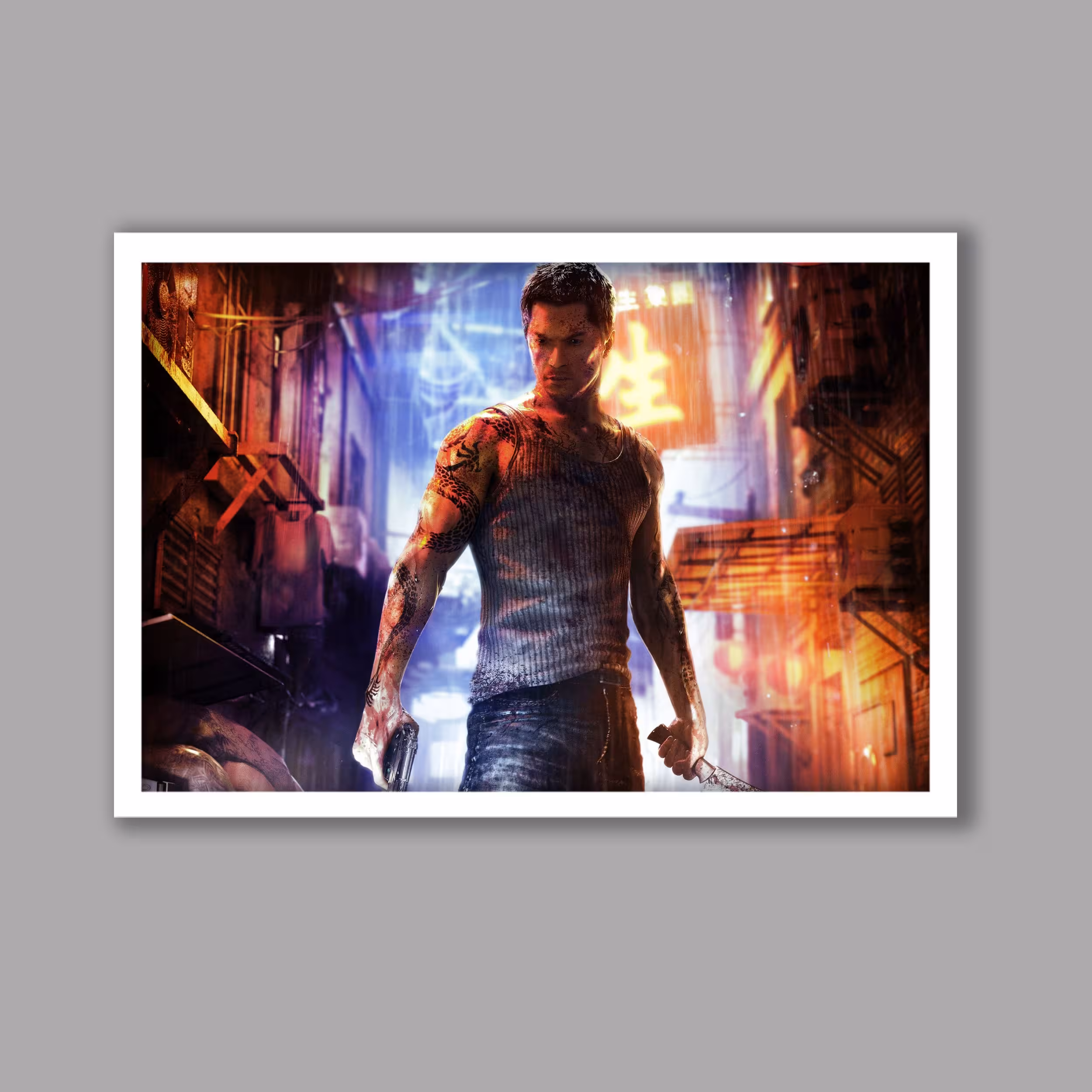 تابلو بازی مجرم بی‌گناه Sleeping Dogs