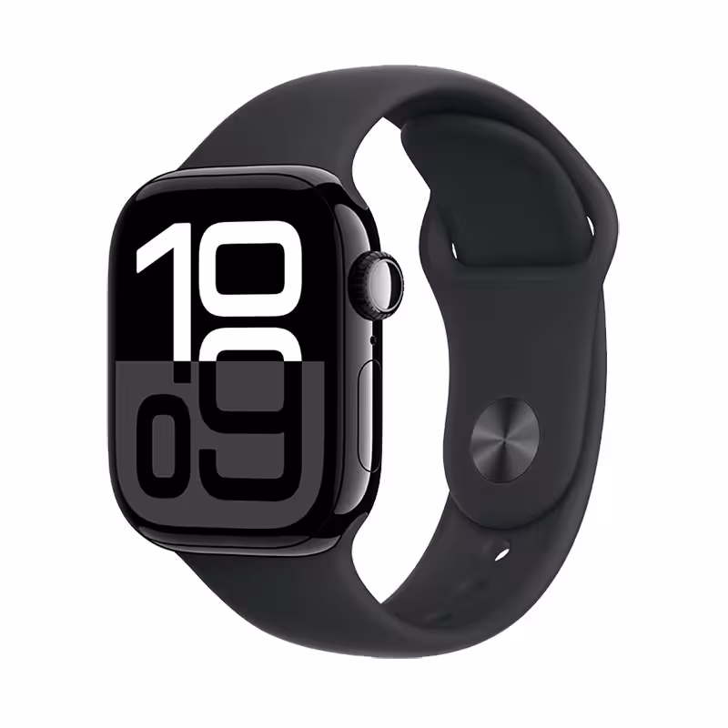اپل واچ سری 10 آلومینیوم سایز 46 میلی‌متر رنگ جت بلک