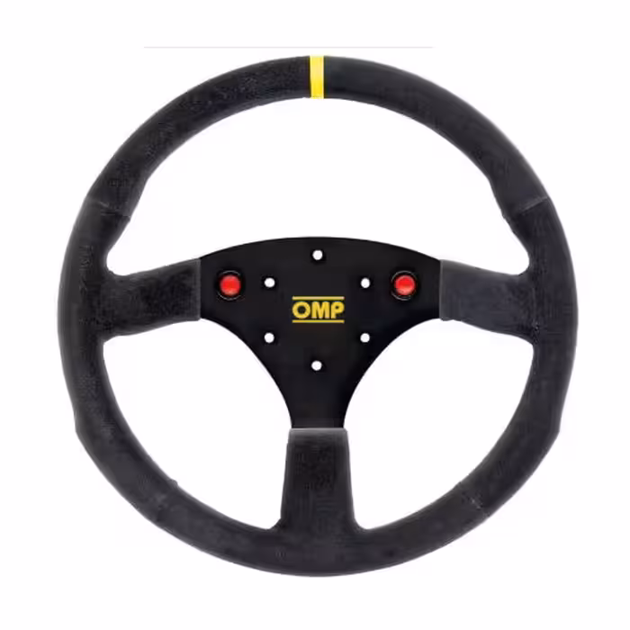 خرید فرمان مسابقه ای OMP جنس جیر | اتوموبی