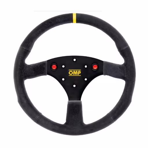 خرید فرمان مسابقه ای OMP جنس جیر | اتوموبی