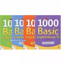 مجموعه 4 جلدی کتاب 1000 Basic English Words