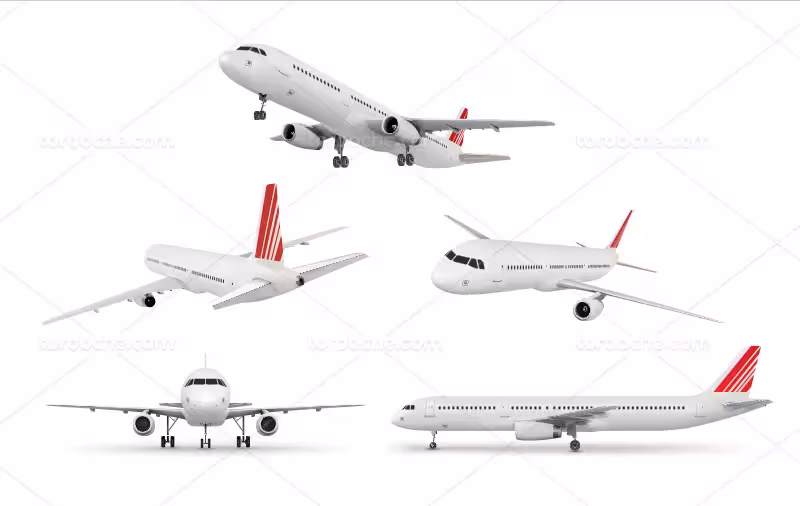 وکتور هواپیما | گرافیک با طعم تربچه