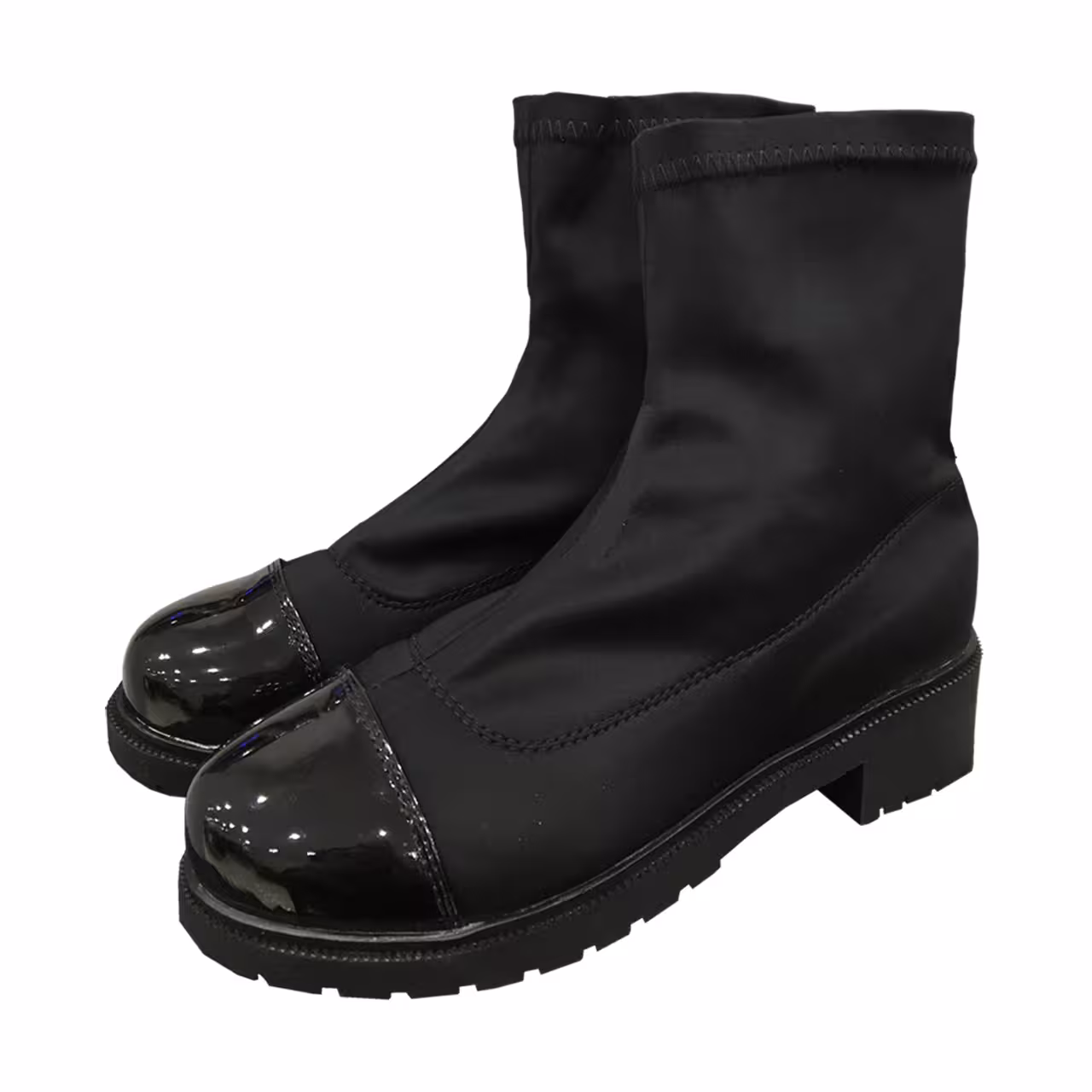 نیم بوت زنانه مدل استرچ ضدآب