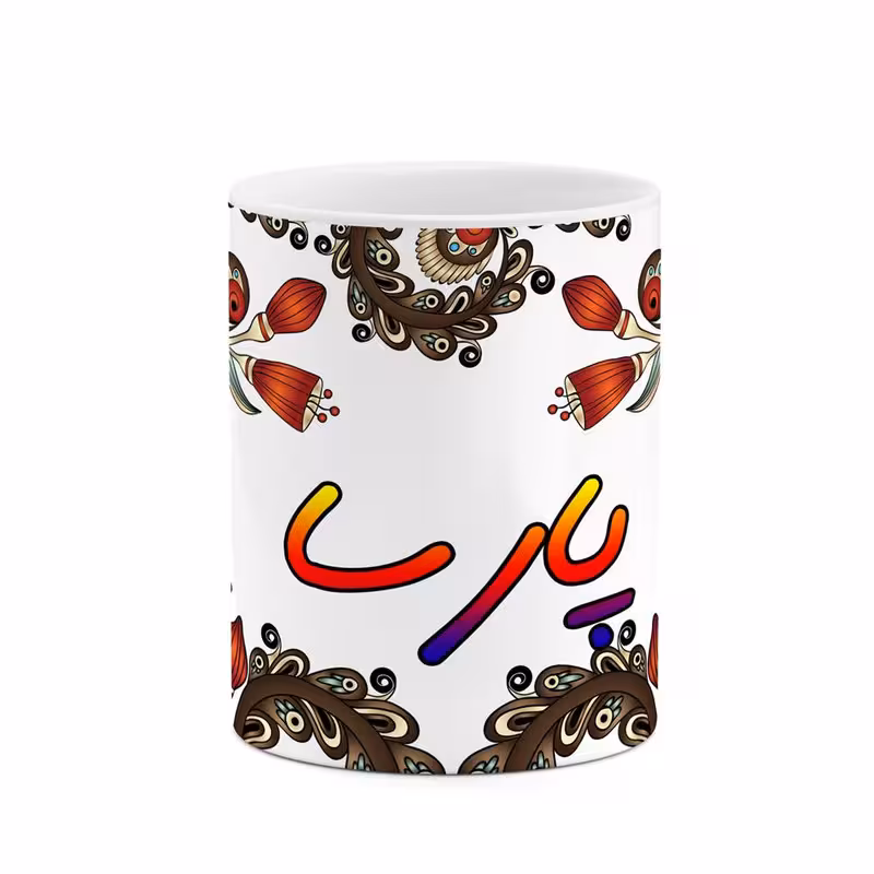 خرید ماگ-لیوان    اسم پارسا  سنتی گل و بته کد mgh44303
