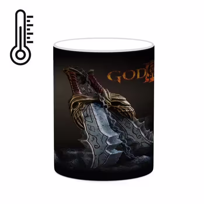 ماگ حرارتی چیتوکالا طرح گاد آف وار God Of War مدل mgh40983