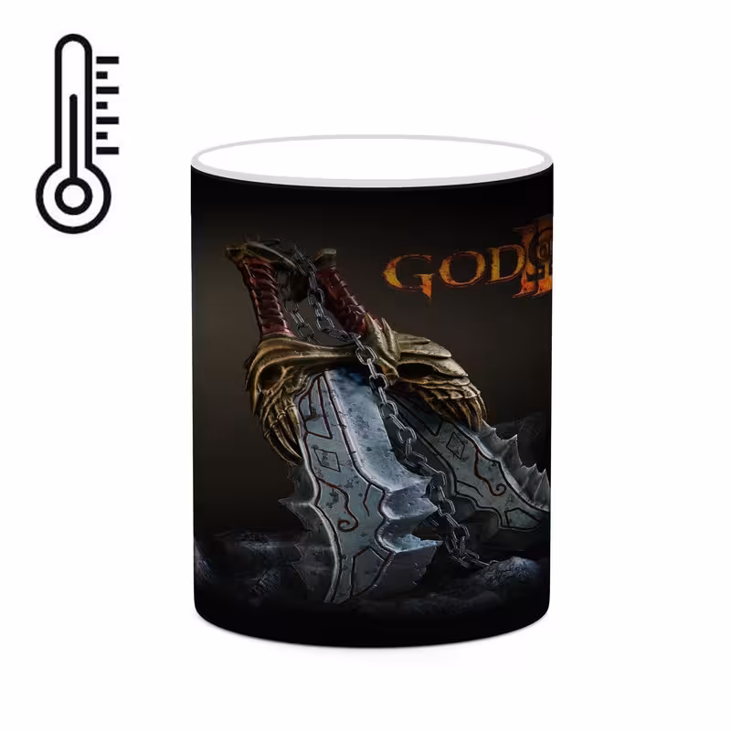 ماگ حرارتی چیتوکالا طرح گاد آف وار God Of War مدل mgh40983