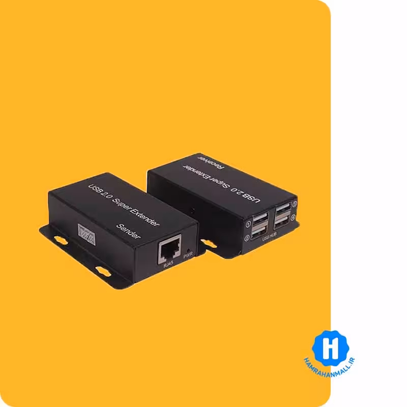 اکستندر 60 متری USB کی نت مدل K-EXUSB060 دارای 4 خروجی USB