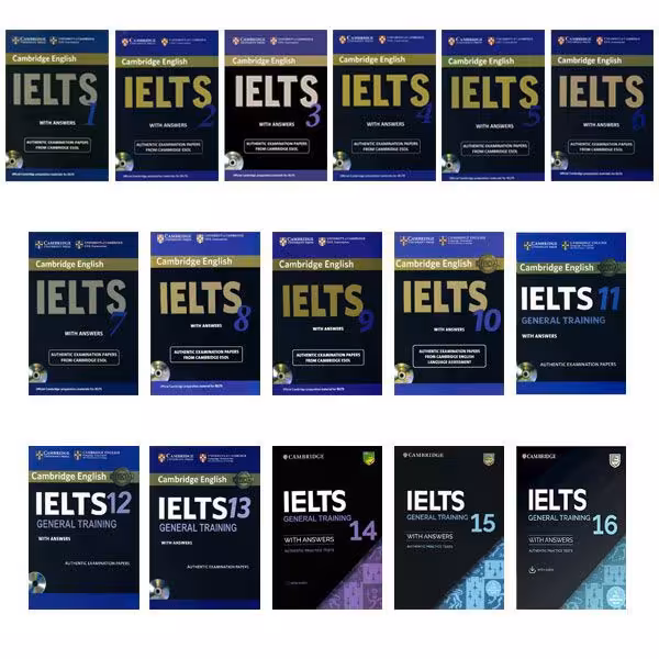 IELTS Cambridge General Training مجموعه 16 جلدی آیلتس کمبریج جنرال
