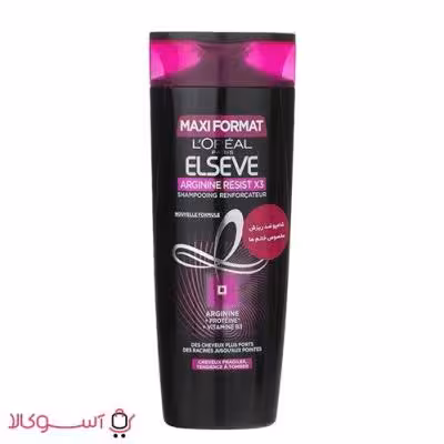 شامپو ضد ریزش مو لورآل مدل elseve arginine resist x3 حجم 450 میل