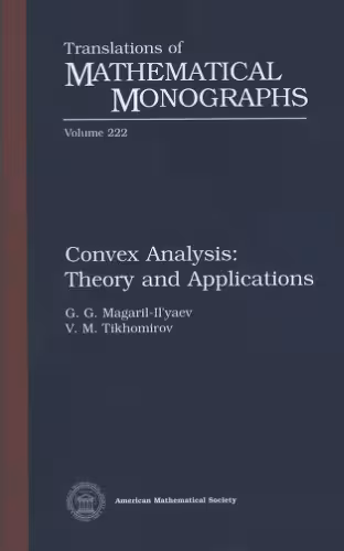 خرید و دانلود نسخه کامل کتاب Convex Analysis: Theory and Applications