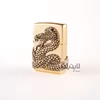 فندک زیپو مدل Snake Coil-GD