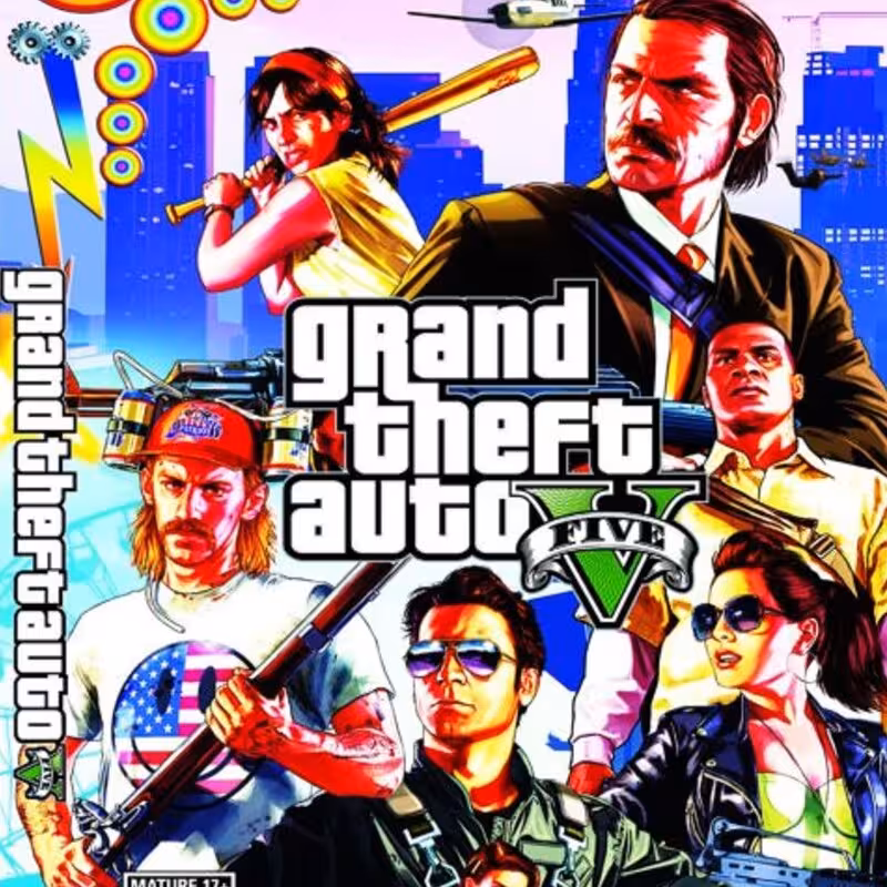 بازی کامپیوتری جی تی ای وی 5 gta v goldberg