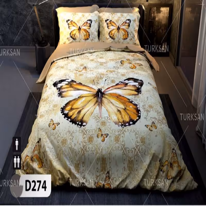 سرویس روتختی ترکسان کد D-274 دونفره 6 تکه