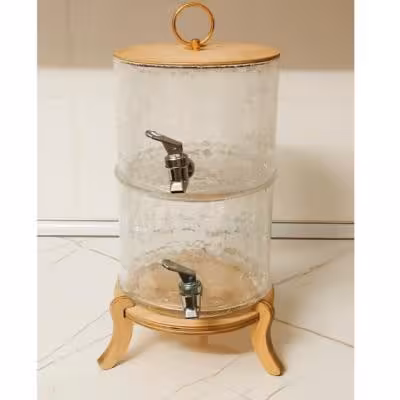 کلمن 2 قلو شیشه ترک عیار