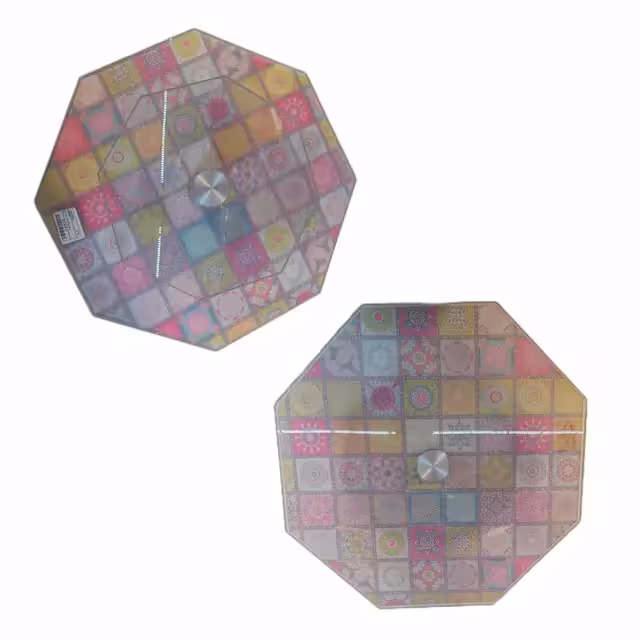 صفحه گردان شیشه ای8ضلعی