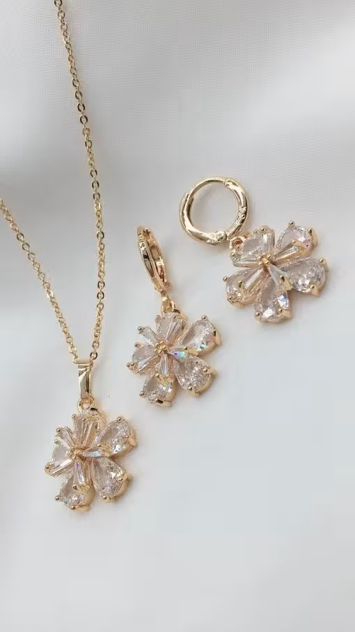 نیم ست رنگ ثابت استیل کد 0215