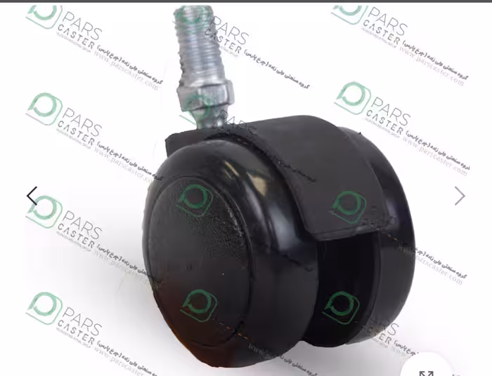 چرخ دوقلو پلاستیکی نشکن پیچی