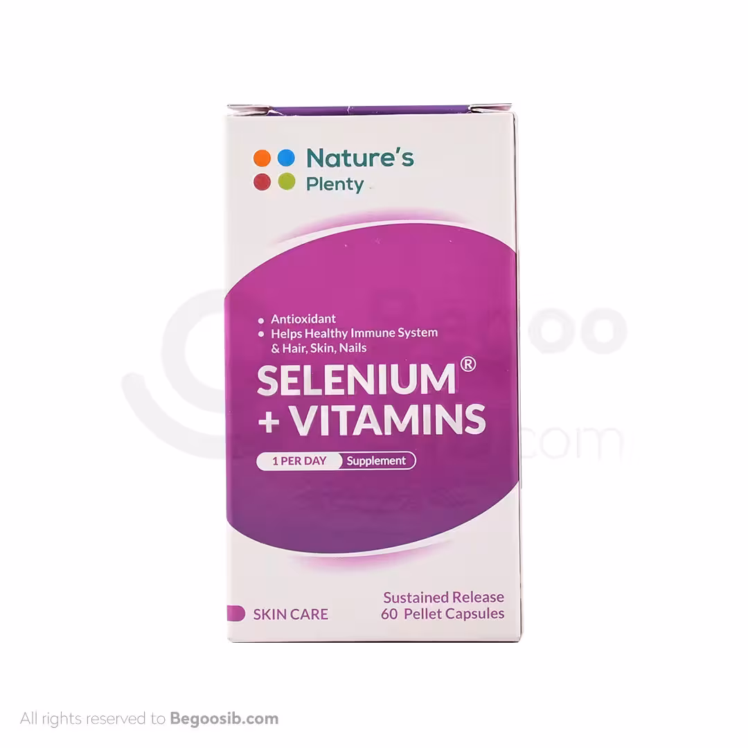 کپسول سلنیوم و ویتامینز نیچرز پلنتی 60 عددی