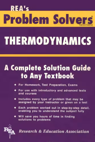 خرید و دانلود نسخه کامل کتاب The thermodynamics problem solver
