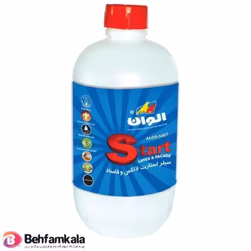 پرایمر پایه آب یک لیتری الوان