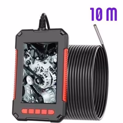 دوربین شلنگی و آندوسکوپی مانیتور دار 10 متری P40 مدل 2 لنز