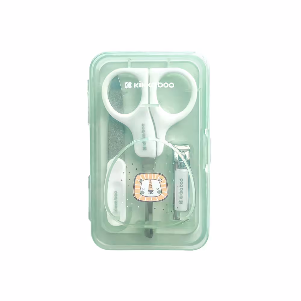 ست مانیکور 3 تکه کیکابو Kikkaboo مدل Savanna Green