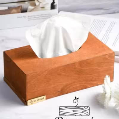 جعبه دستمال کاغذی ساده