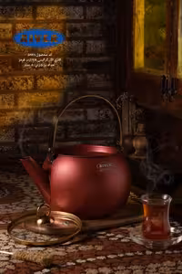 کتری تک گرانیتی 2/8 لیتر ریور RIVER قرمز کد 5878