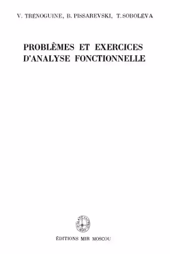 خرید و دانلود نسخه کامل کتاب Problèmes et exercices d’analyse fonctionnelle