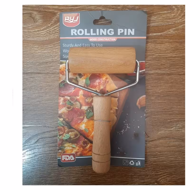 وردنه غلتکی چوبی یکطرفه