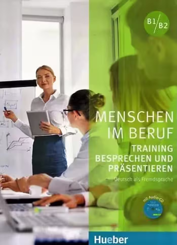 منشن ایم بروف | کتاب آلمانی Menschen im Beruf: Training Besprechen und Präsentieren B1/B2