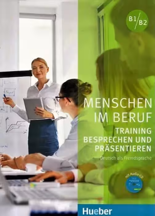 منشن ایم بروف | کتاب آلمانی Menschen im Beruf: Training Besprechen und Präsentieren B1/B2