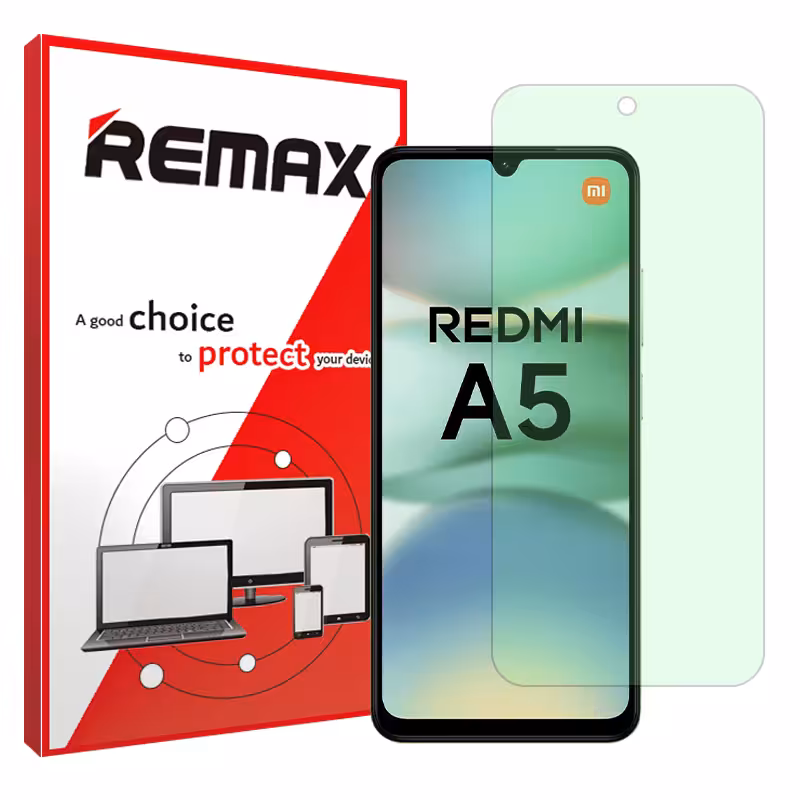 گلس شیائومی Redmi A5 4G مدل گرین لایت برند ریمکس کد S