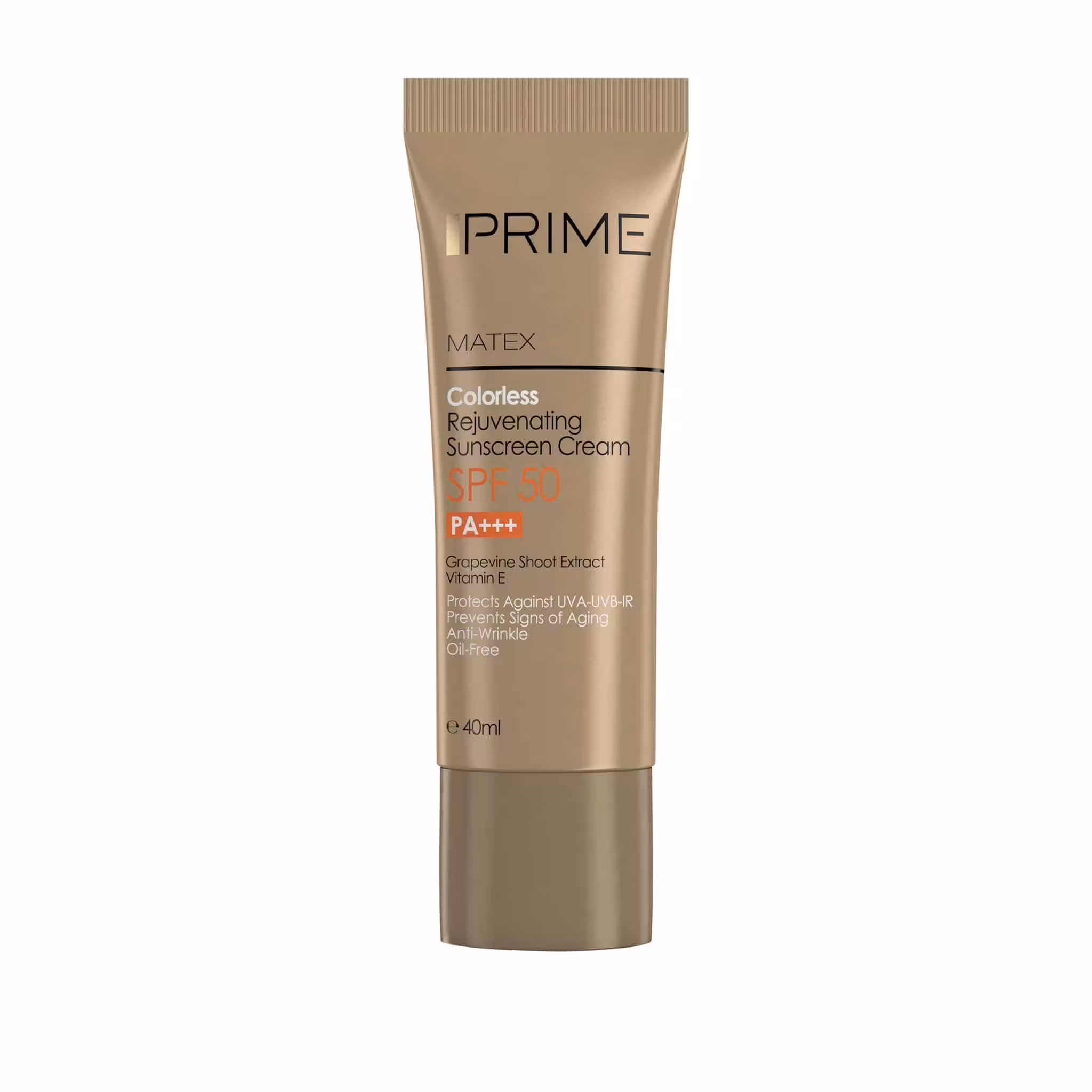 کرم ضد آفتاب جوان کننده بی رنگ پریم spf50