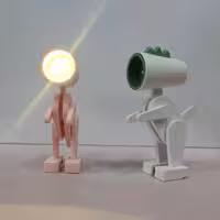 چراغ مطالعه دایناسور مینیاتوری به همراه باطری یدک