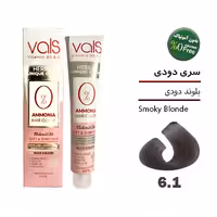 رنگ موی بدون آمونیاک والس بلوند دودی شماره 6.1