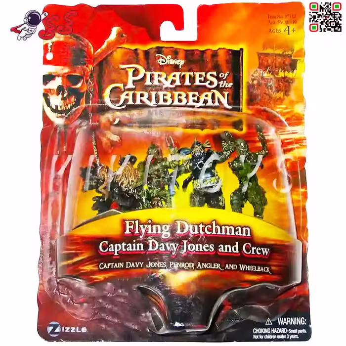 فیگور دزدان دریایی کشتی هلندی سرگردان PIRATES OF THE CARIBBEAN 07112