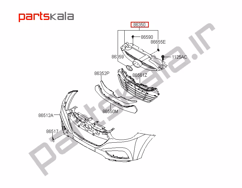 جلو پنجره توسان ix35
