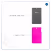 برچسب پوششی ماهوت مدل Phosphorus-Pink مناسب برای تبلت لنوو A7-50 A3500 2014