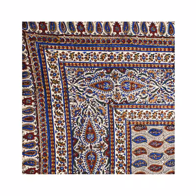 رومیزی قلمکار  صدر مدل بته کد 140