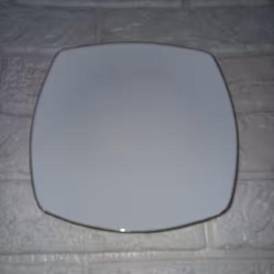 بشقاب میوه خوری لورین مدل تخت بسته 6 عددی