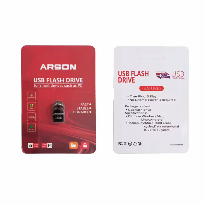فلش مموری آرسون مدل FEATURES ظرفیت 32 گیگابایت