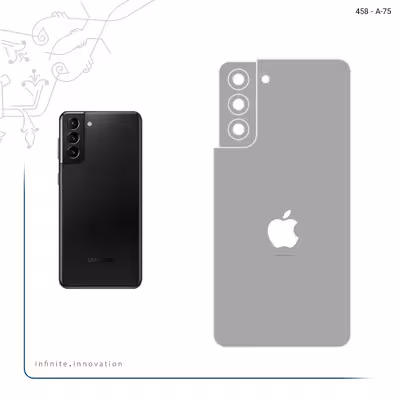 برچسب پوششی ماهوت مدل Apple مناسب برای گوشی موبایل سامسونگ Galaxy S21 5G