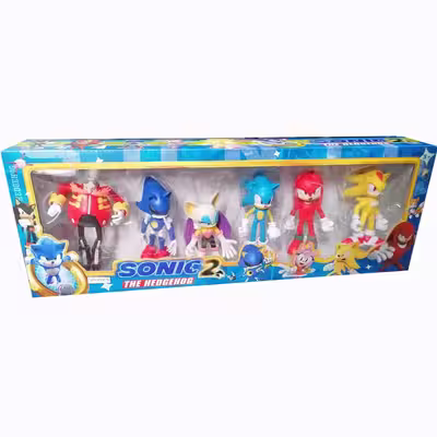 فیگور مدل sonic 2 مجموعه 6 عددی