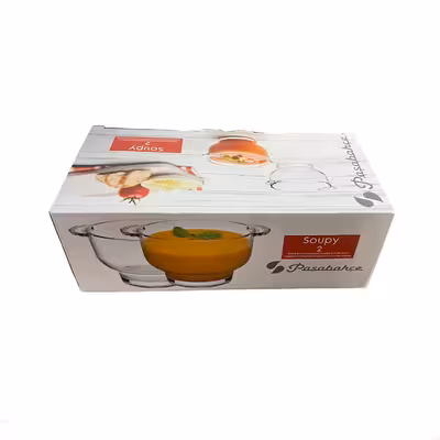 پیاله پاشاباغچه مدل Soupy کد 530041 بسته 2 عددی