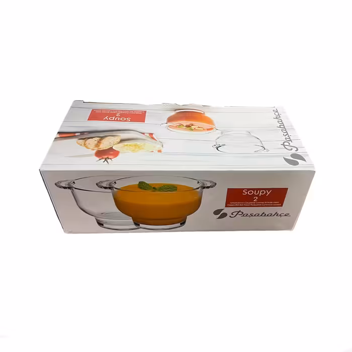 پیاله پاشاباغچه مدل Soupy کد 530041 بسته 2 عددی