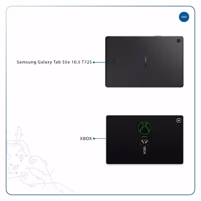 برچسب پوششی ماهوت مدل XBOX مناسب برای تبلت سامسونگ Galaxy Tab S5e 10.5 2019 T725
