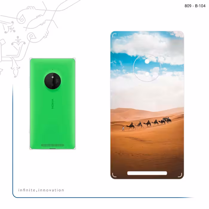 برچسب پوششی ماهوت مدل Camel مناسب برای گوشی موبایل نوکیا Lumia 830