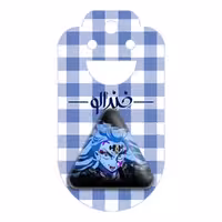 پیکسل خندالو طرح داکی انیمه شیطان کش مدل مثلثی کد 12776