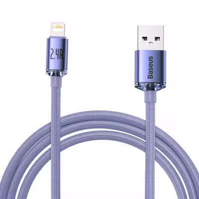 کابل تبدیل USB به لایتنینگ باسئوس مدل CAJY0001 طول 2 متر